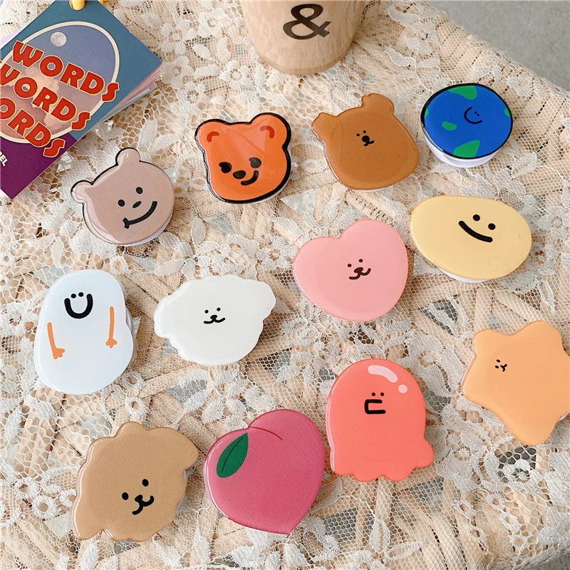 Pop Display Shelf - Cute Cartoon Bear Korean Folding Mobile