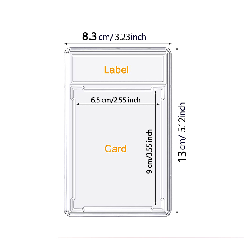 35/55/75/100PT Trading Cards S - Graded Card Display incelemesi ve fiyatı