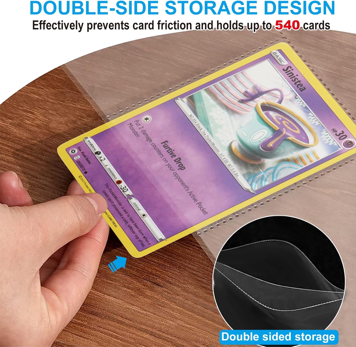 540 Pockets Double-Sided Tradi - Pokemon Binder Card incelemesi ve fiyatı
