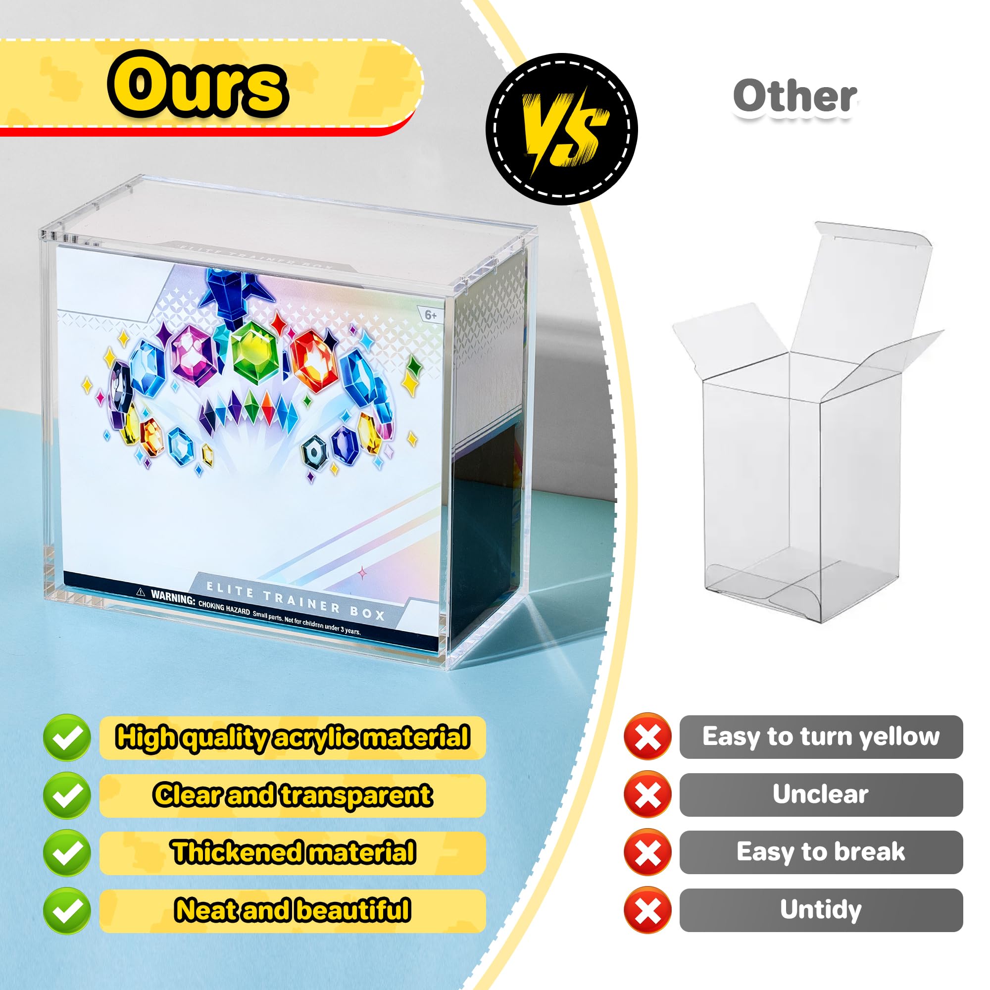 99% UV protection Magnetic Mod - Display Case Acrylic incelemesi ve fiyatı