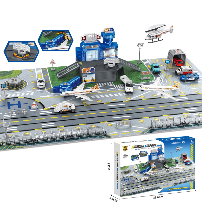 Children's Airport Scene Toy S - Model Airplane Plastic incelemesi ve fiyatı