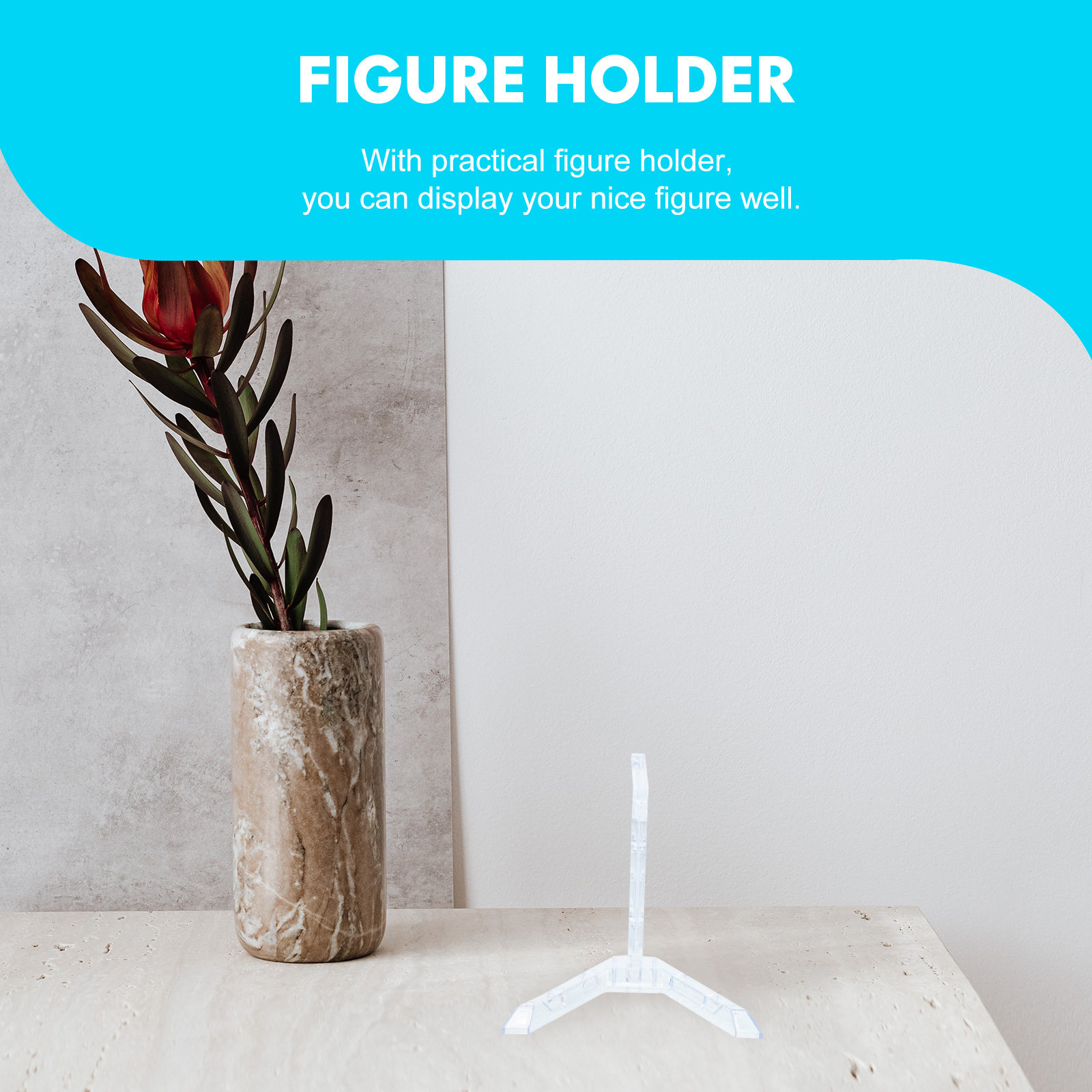 3Pcs Figure Display Stand Plas - Action Figure Stand incelemesi ve fiyatı