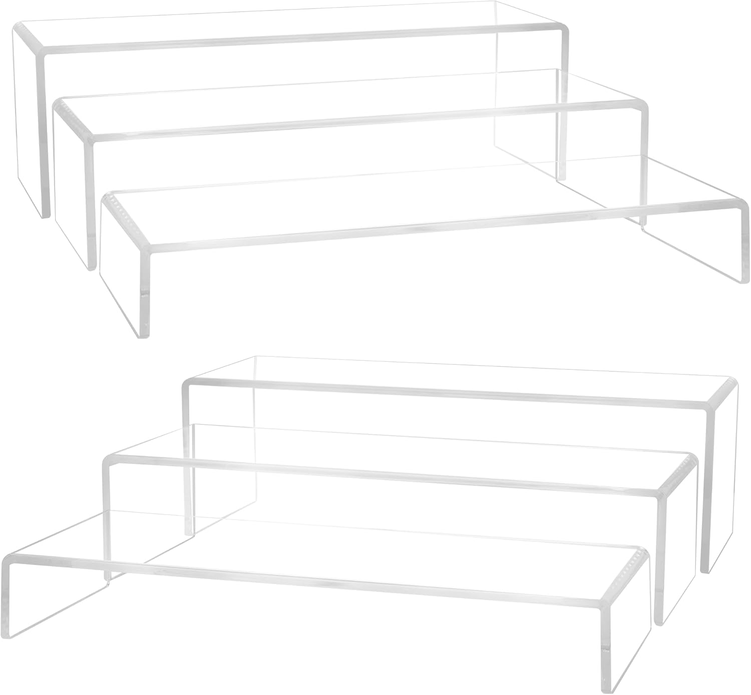 Acrylic Display Risers, 2 Set  - Display Risers Set incelemesi ve fiyatı