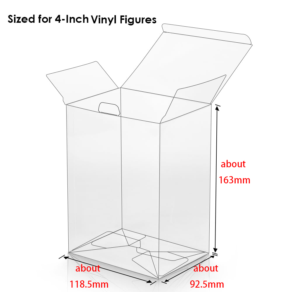 4 inch Clear Protectors Case F - Funko Pop Protector incelemesi ve fiyatı