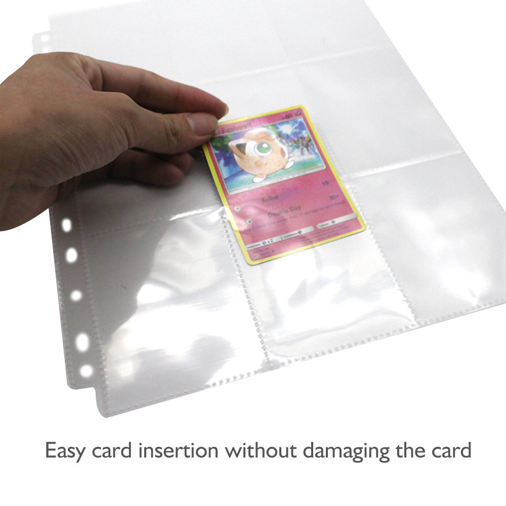 50pcs 9 Pocket Trading Gaming  - Trading Card Binder incelemesi ve fiyatı
