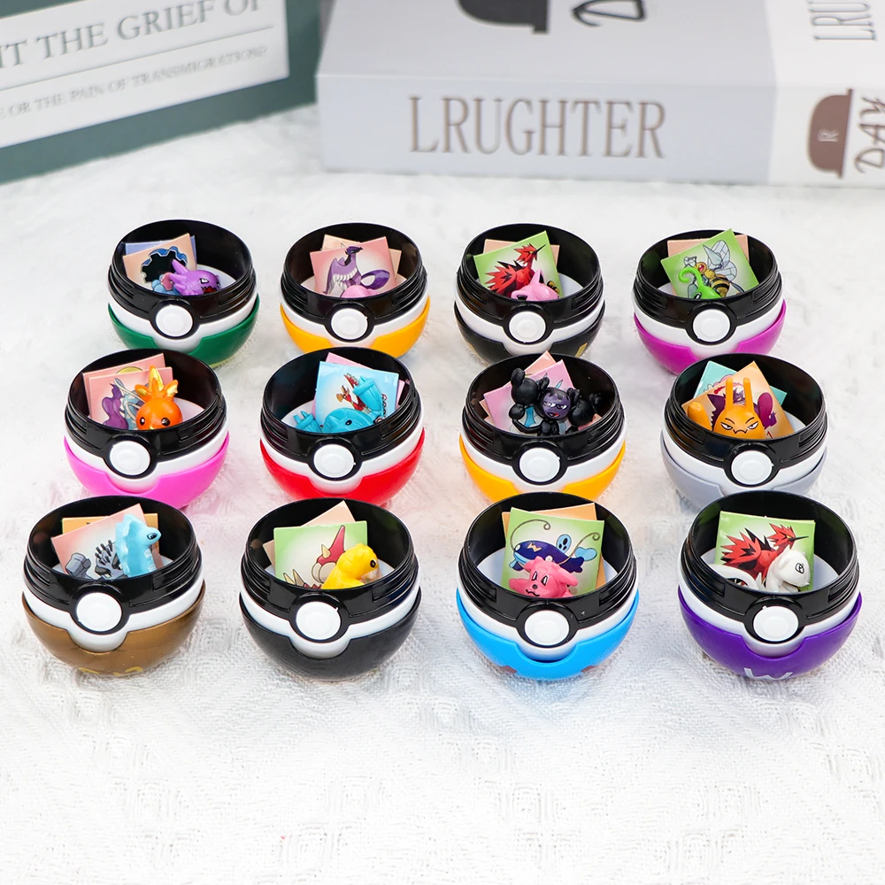 12PCS Pokemon Ball Pokeball Pi - Vinyl Figure Blank incelemesi ve fiyatı