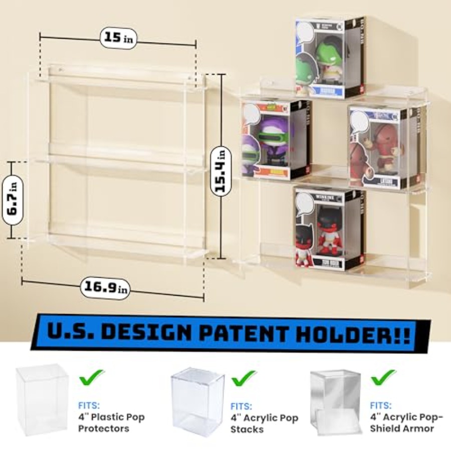 Wall Display Shelves Compatibl - Pop Display Shelf incelemesi ve fiyatı