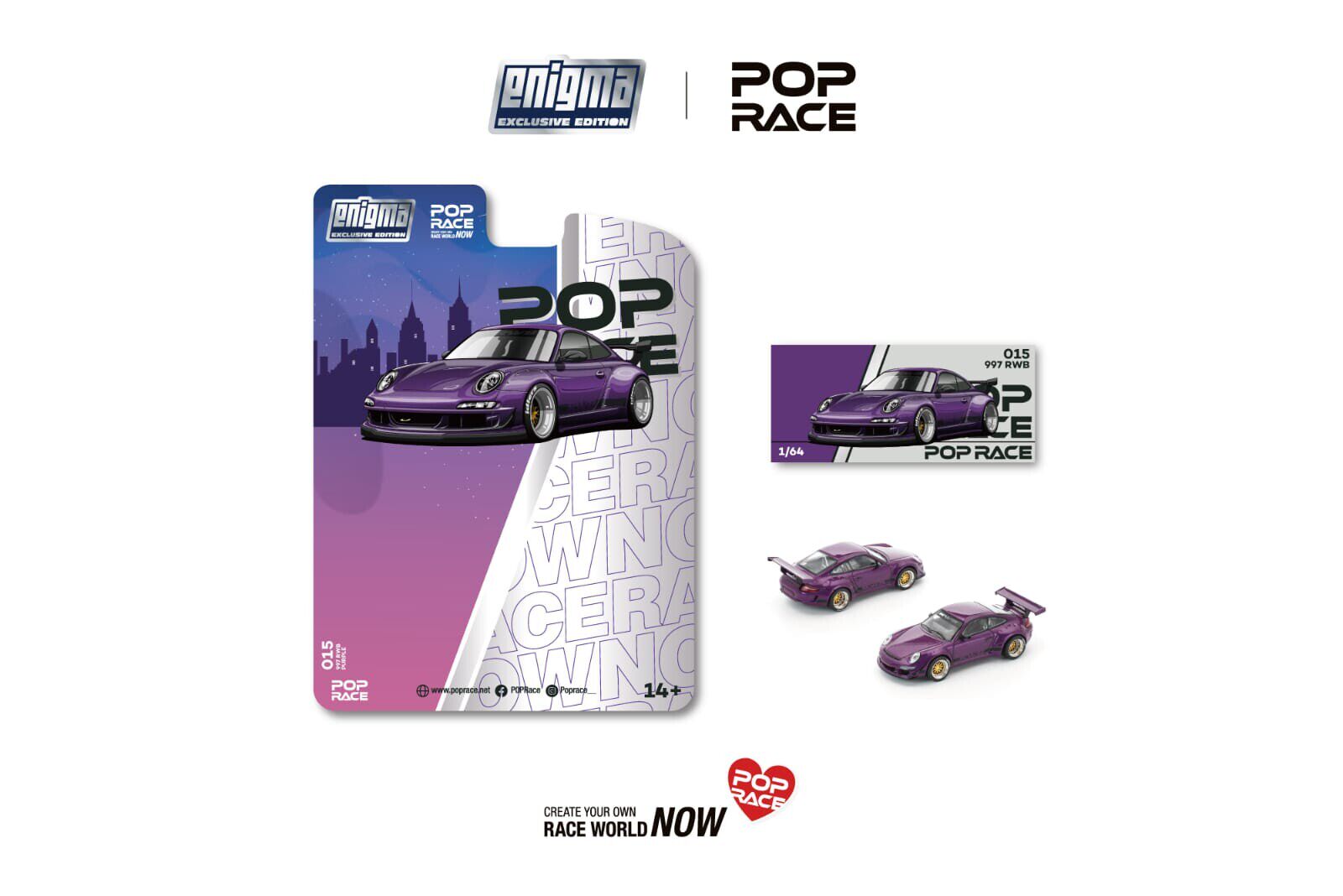 In Stock Ready To Ship Pop Rac - Die Cast Car 1 64 incelemesi ve fiyatı