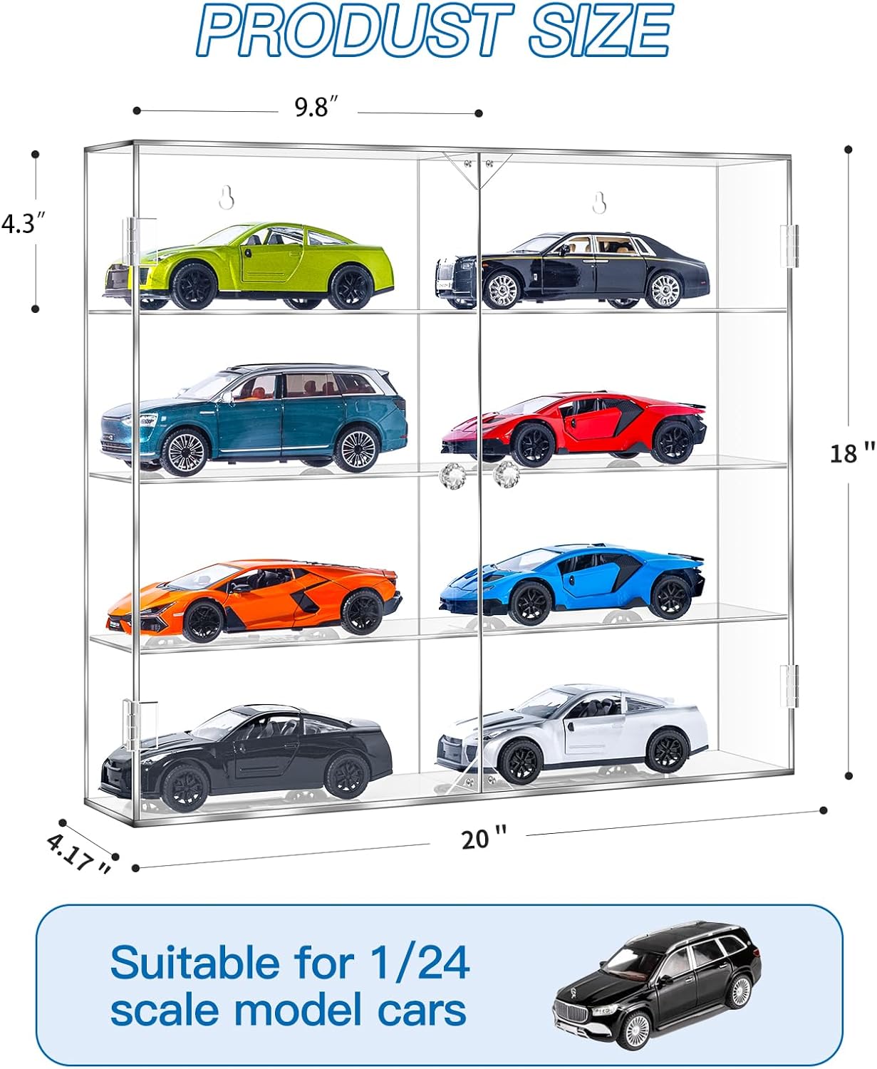 Acrylic Display Case for 1/24  - Display Case Acrylic incelemesi ve fiyatı