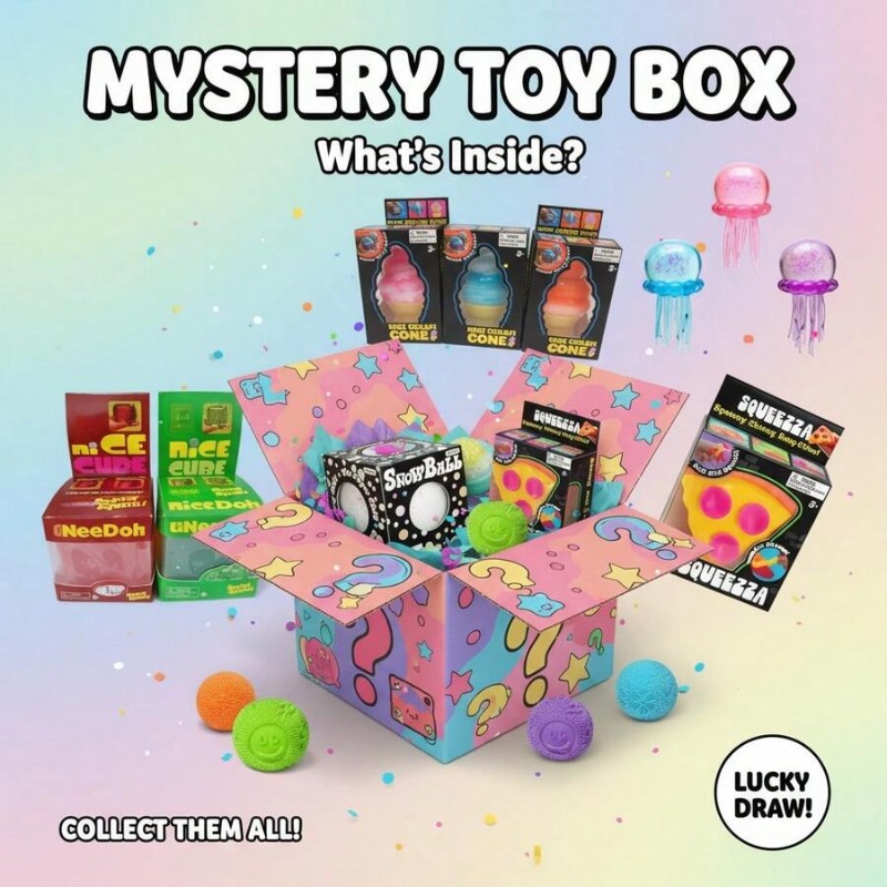Cute Food & Ocean Squishy Blin - Mystery Box Blind Bag incelemesi ve fiyatı
