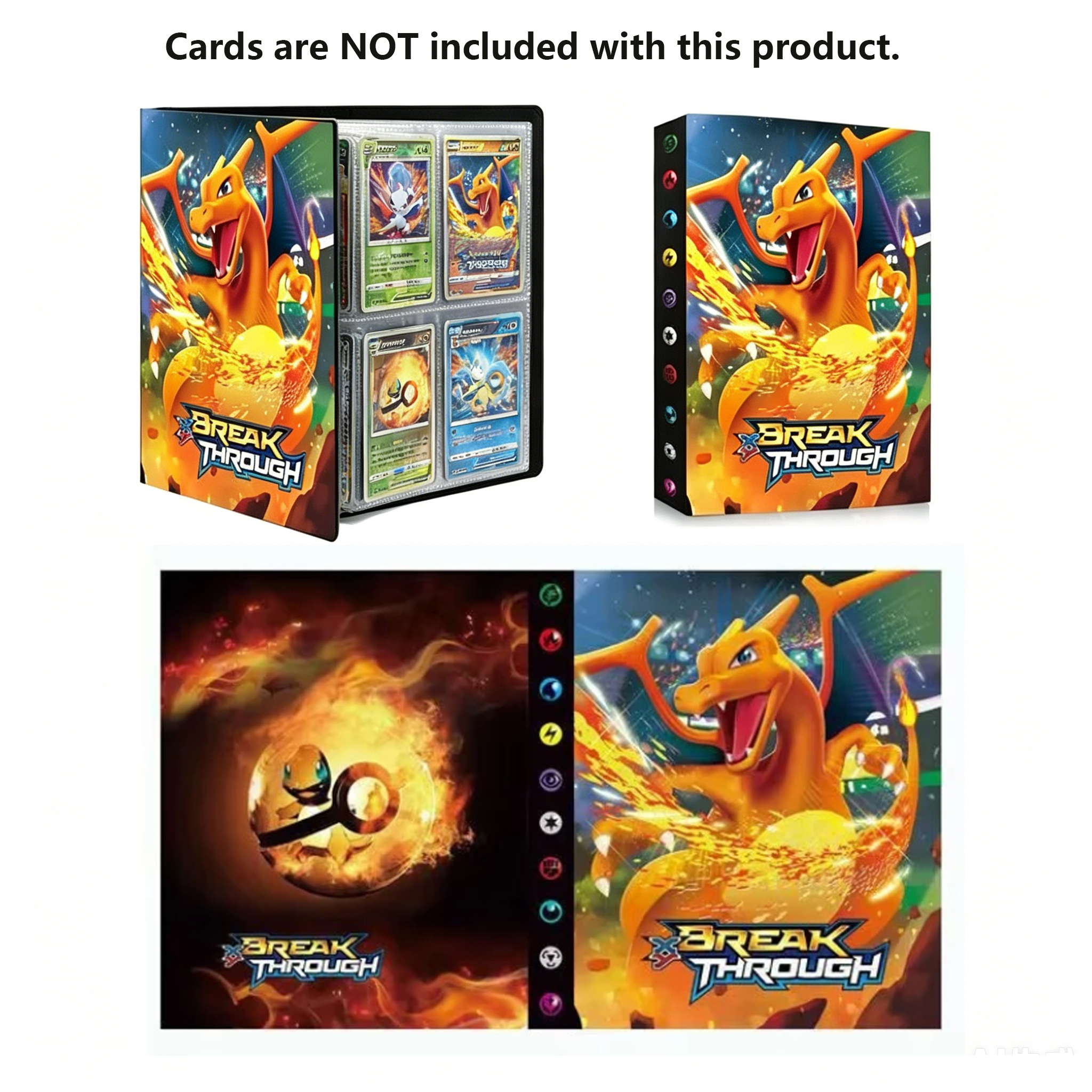 NEW 240PCS Pok é mon Cards Alb - Pokemon Binder Card incelemesi ve fiyatı