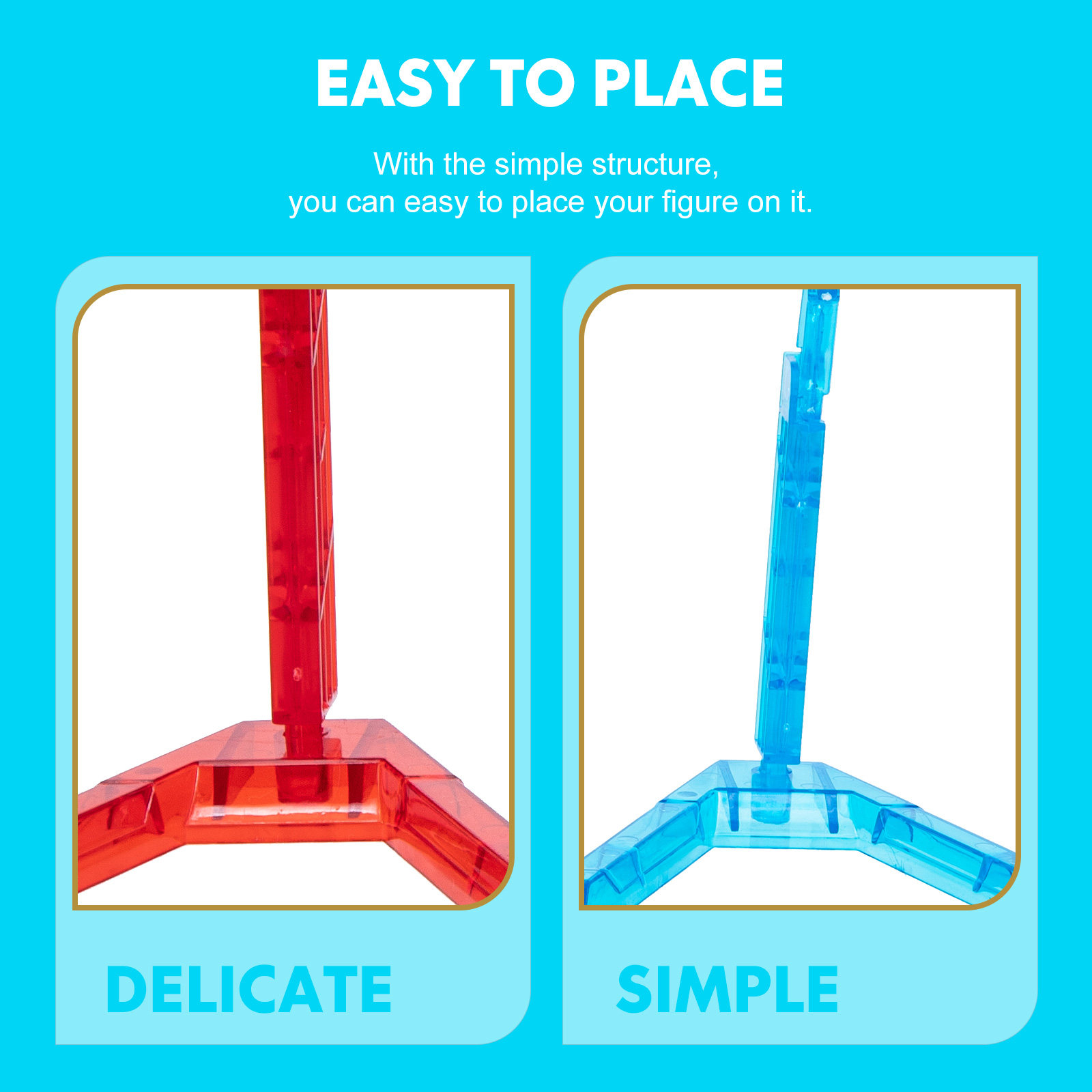 3Pcs Figure Display Stand Plas - Action Figure Stand incelemesi ve fiyatı