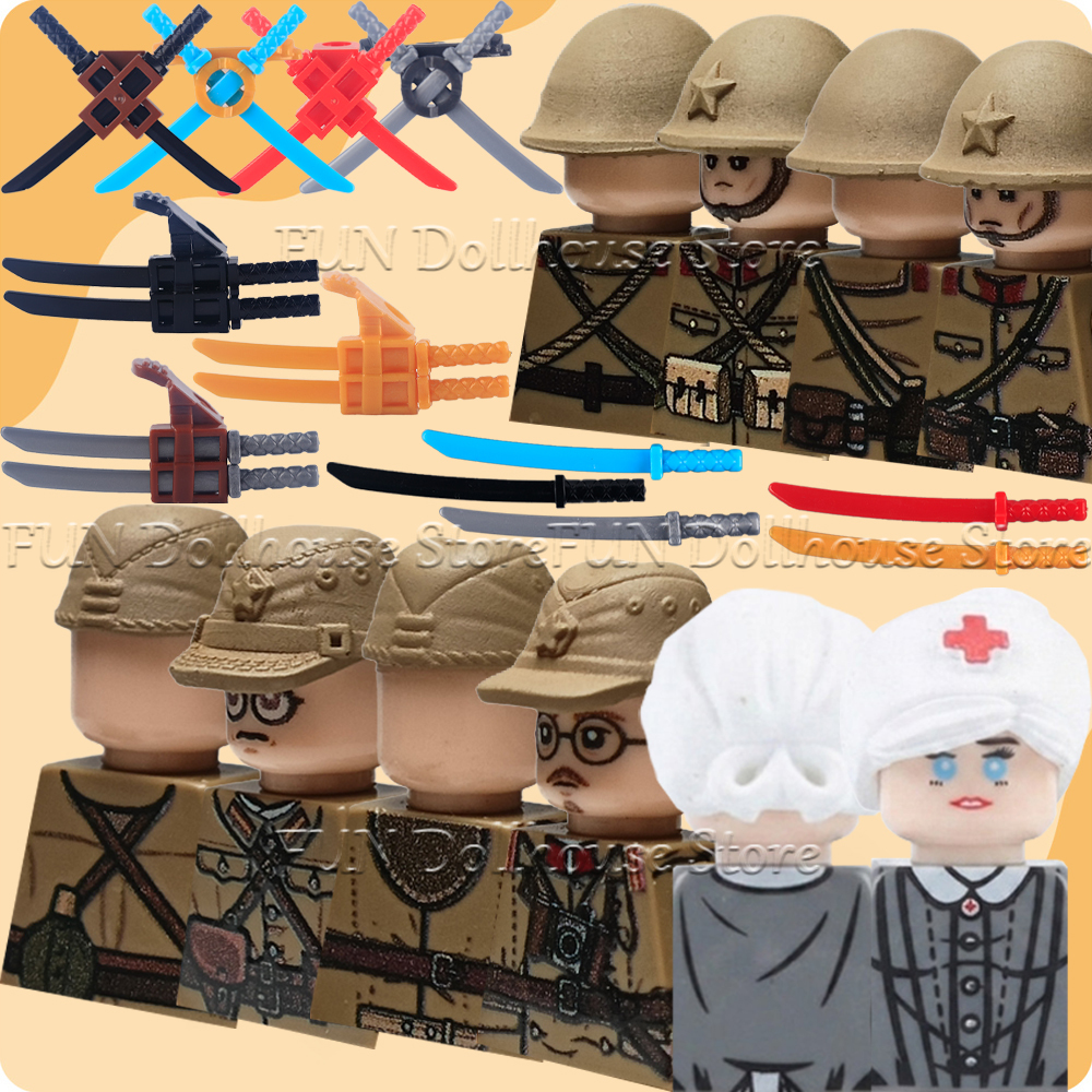 Military Army Japanese Medic S - Lego Minifigure Holder incelemesi ve fiyatı