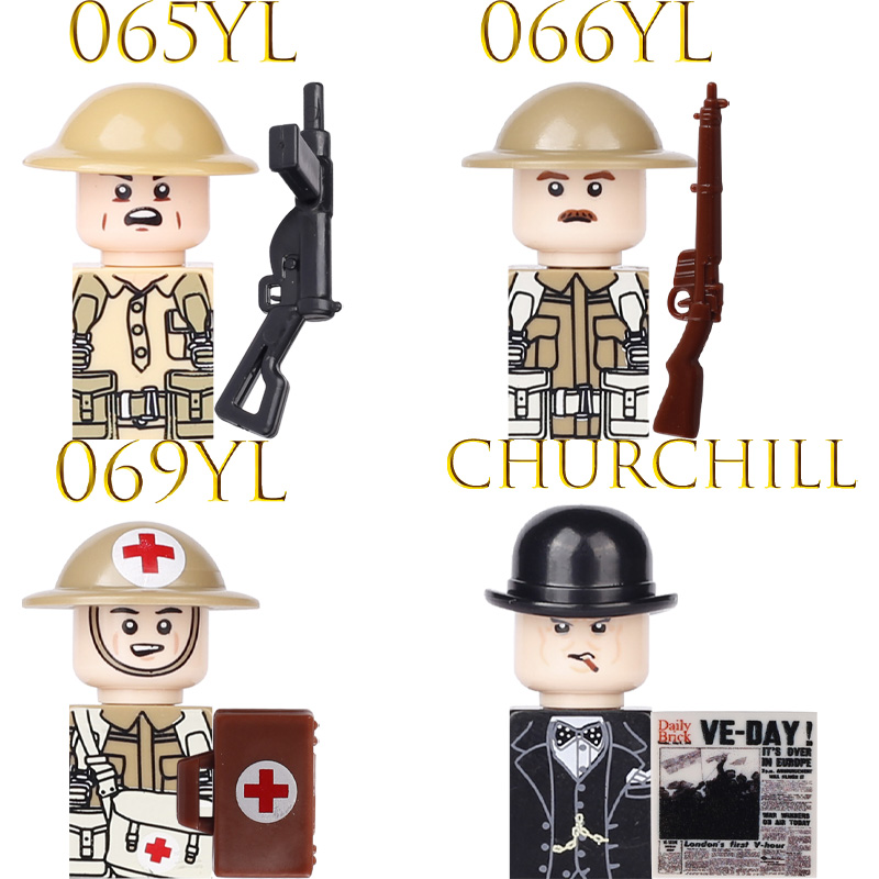 Kids Toy WW2 Military Army Act - Lego Minifigure Holder incelemesi ve fiyatı