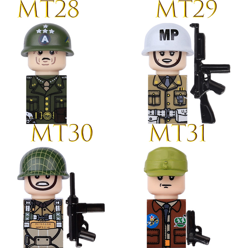 Kids Toy WW2 Military Army Act - Lego Minifigure Holder incelemesi ve fiyatı