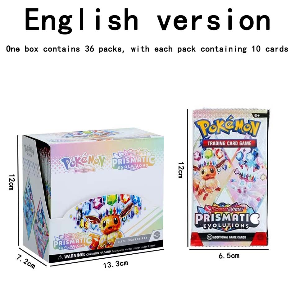 NEW Prismatic Evolutions 36bag - Pokemon Binder Card incelemesi ve fiyatı