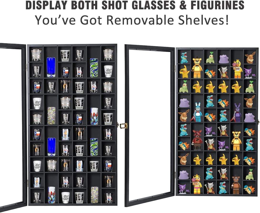 Large Shot Glass Display Case, - Display Case Acrylic incelemesi ve fiyatı