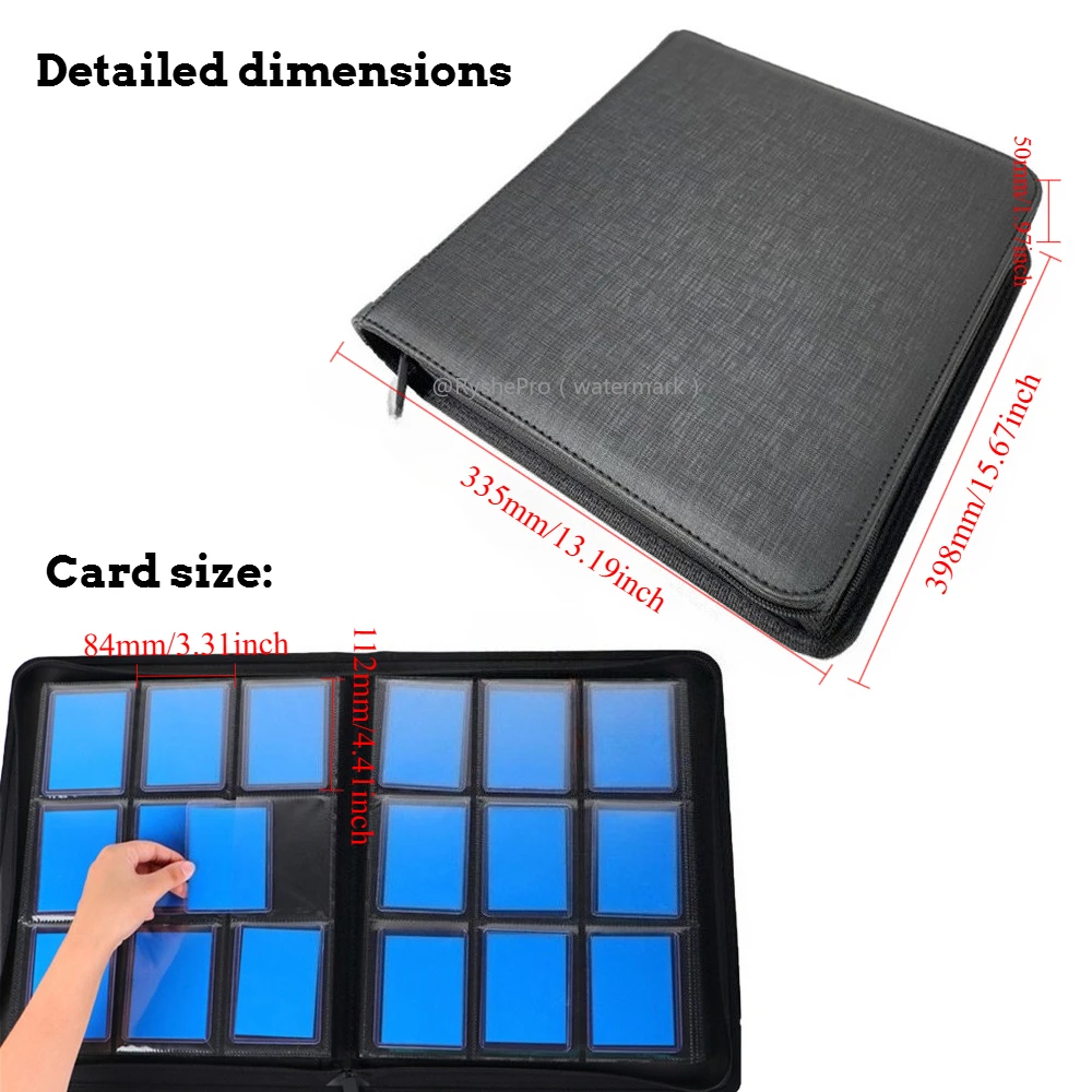 9 Pocket PU Leather Toploader  - Pokemon Binder Card incelemesi ve fiyatı