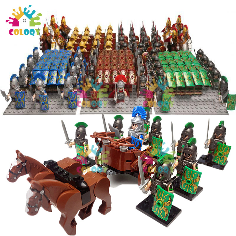 Kids Toys Roman Legion Buildin - Lego Minifigure Holder incelemesi ve fiyatı
