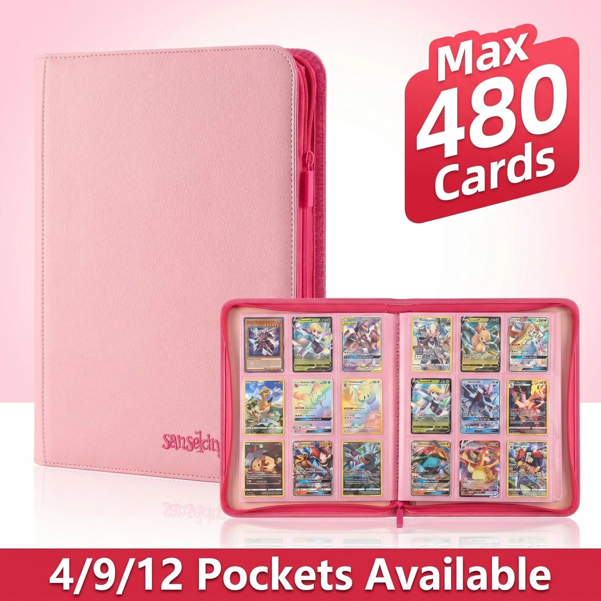 Sanseking Double-Sided Zipper  - Pokemon Binder Card incelemesi ve fiyatı