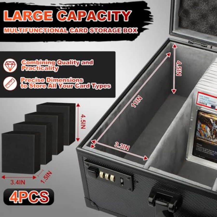 Graded Card Storage Box Holds  - Card Top Loader incelemesi ve fiyatı