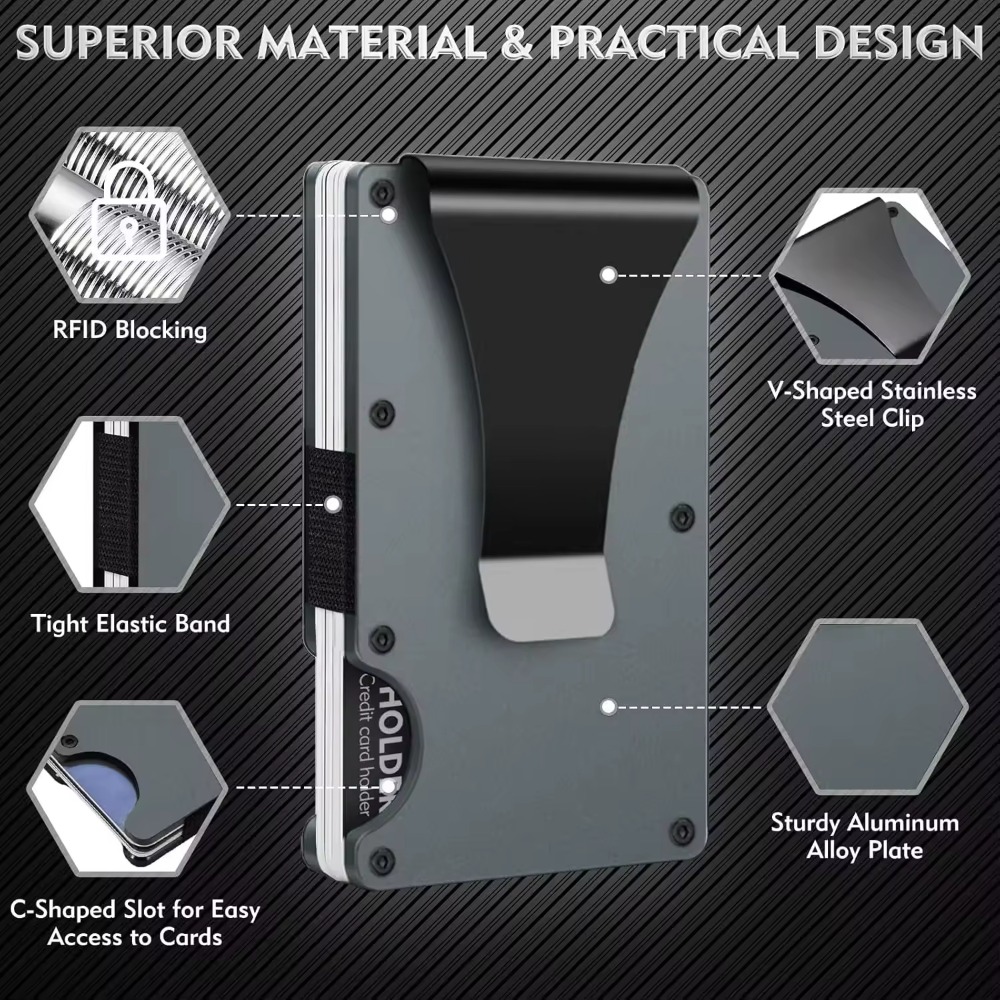 Aluminum Alloy Rfid Blocking C - Card Top Loader incelemesi ve fiyatı