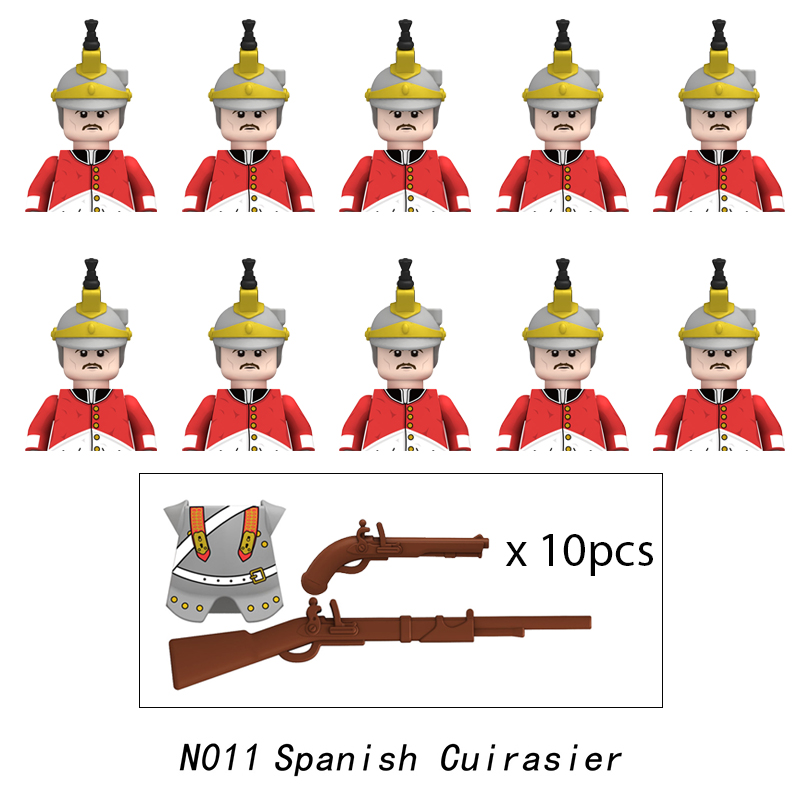10pcs Napoleonic Wars Military - Lego Minifigure Holder incelemesi ve fiyatı