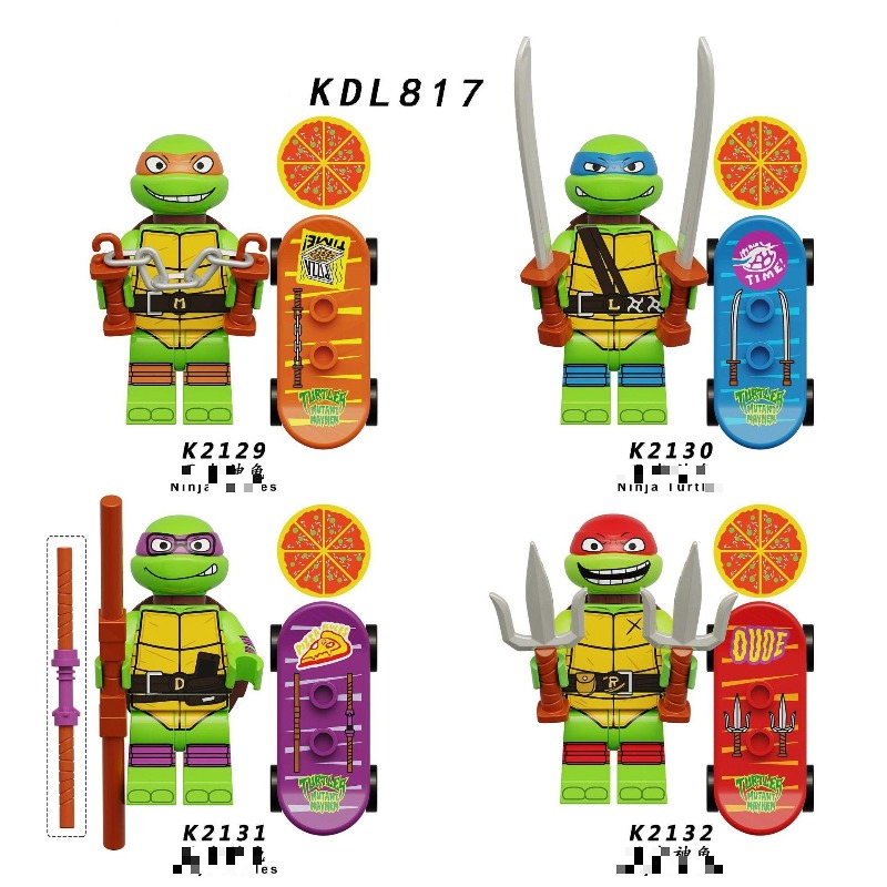 KDL831 cartoon series Teenage  - Building Block Mini incelemesi ve fiyatı