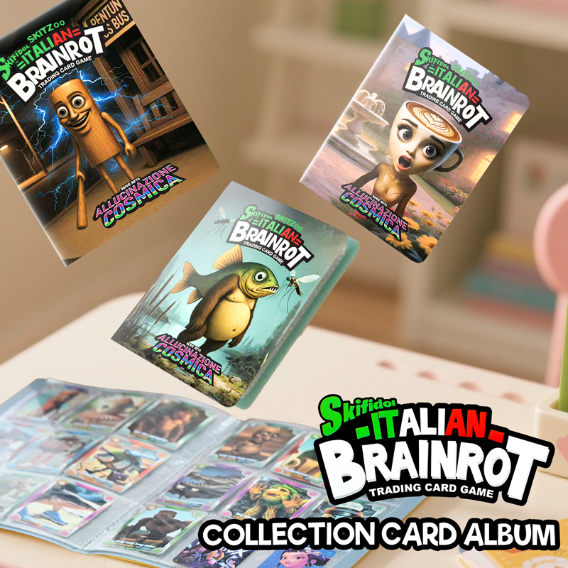 216 Pocket /set Italian Brainr - Trading Card Binder incelemesi ve fiyatı