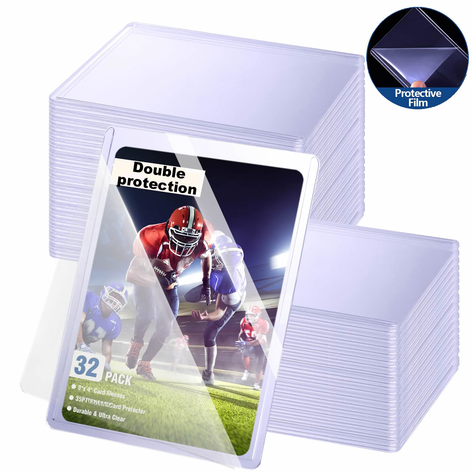 25-100pcs Covered With Protect - Card Penny Sleeve incelemesi ve fiyatı