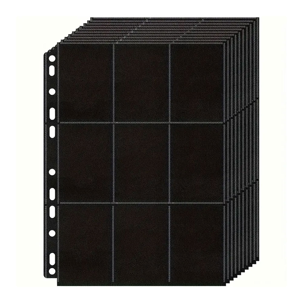 10Pack Black 9-Pocket A4 Tradi - Trading Card Binder incelemesi ve fiyatı