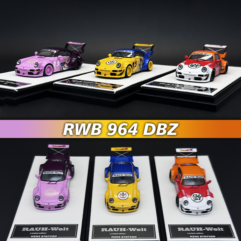 MiniStation 1:64 RWB 964 Ball  - Die Cast Car 1 64 incelemesi ve fiyatı